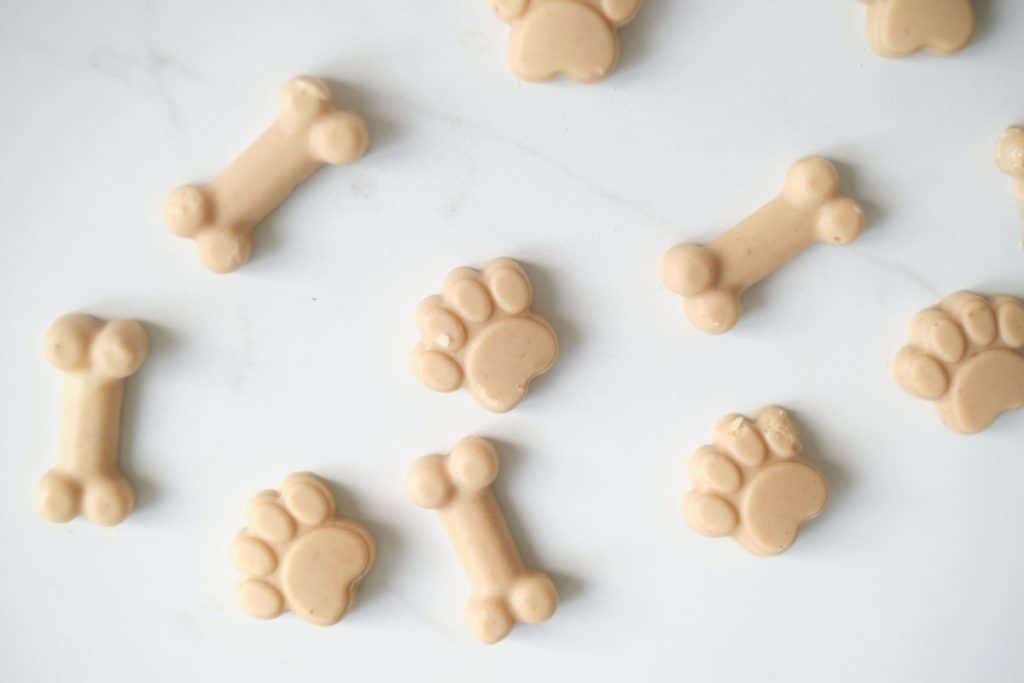 Healthy frozen peanut butter kefir dog treats It's A Vizsla