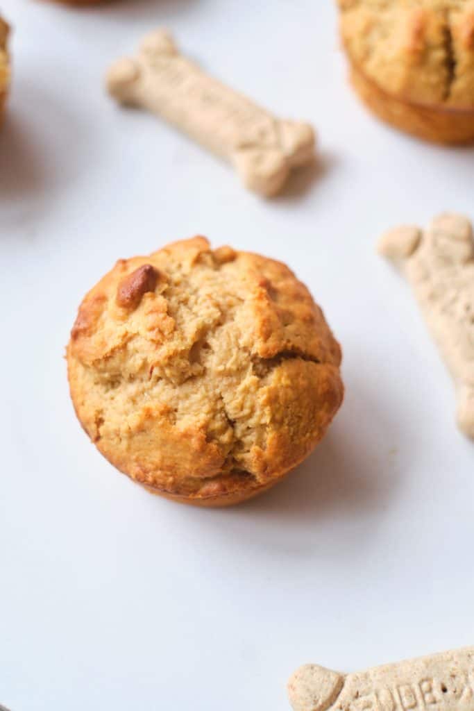 Easy Banana Peanut Butter Pupcakes It s A Vizsla